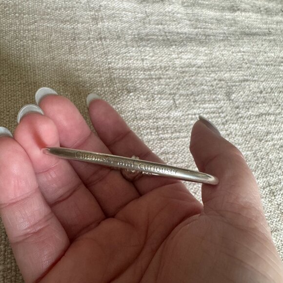 Pandora Disney Alice in Wonderland Cheshire Cat Clasp Pandora Moments Bangle - Picture 3 of 3